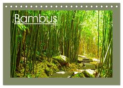 Bambus (Tischkalender 2024 DIN A5 quer), CALVENDO Monatskalender von by Sylvia Seibl,  CrystalLights