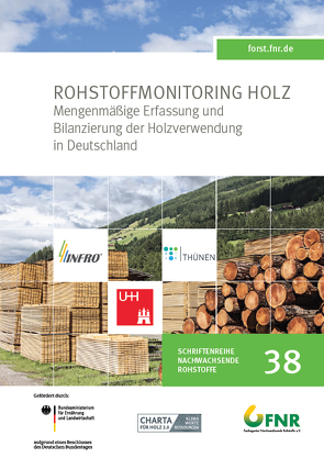 Band 38: Rohstoffmonitoring Holz: Mengenmäßige Erfassung und Bilanzierung der Holzverwendung in Deutschland
