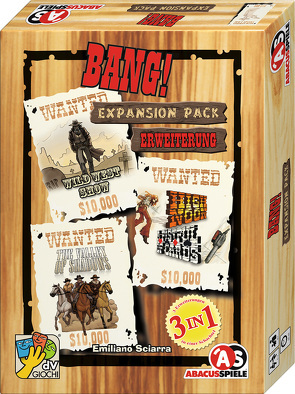 BANG! Expansion Pack Erweiterung von Bontempi,  Alberto, Cittadini,  Toni, eriadan, Sciarra,  Emiliano