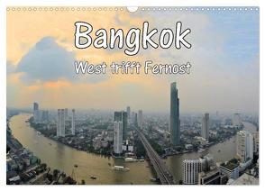 Bangkok: West trifft Fernost (Wandkalender 2024 DIN A3 quer), CALVENDO Monatskalender von Blümm,  Florian