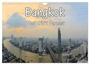 Bangkok: West trifft Fernost (Wandkalender 2024 DIN A4 quer), CALVENDO Monatskalender von Blümm,  Florian