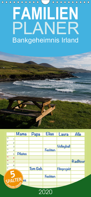 Bankgeheimnis Irland 2020 – Familienplaner hoch (Wandkalender 2020 , 21 cm x 45 cm, hoch) von Wersand,  René