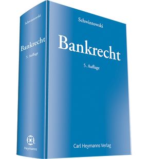 Bankrecht von Schwintowski,  Hans-Peter