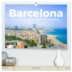 Barcelona – Die wunderschöne Hauptstadt Kataloniens. (hochwertiger Premium Wandkalender 2024 DIN A2 quer), Kunstdruck in Hochglanz von Scott,  M.