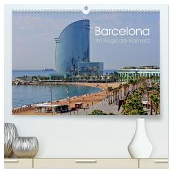Barcelona im Auge der Kamera (hochwertiger Premium Wandkalender 2024 DIN A2 quer), Kunstdruck in Hochglanz von Roletschek,  Ralf