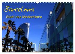 Barcelona – Stadt des Modernisme (Wandkalender 2024 DIN A3 quer), CALVENDO Monatskalender von Frank,  Matthias