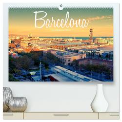 Barcelona – Stadtansichten (hochwertiger Premium Wandkalender 2024 DIN A2 quer), Kunstdruck in Hochglanz von Becker,  Stefan
