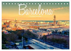 Barcelona – Stadtansichten (Tischkalender 2024 DIN A5 quer), CALVENDO Monatskalender von Becker,  Stefan
