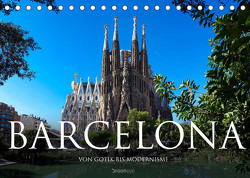 Barcelona – Von Gotik bis Modernisme (Tischkalender 2023 DIN A5 quer) von Bruhn,  Olaf