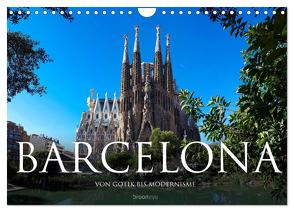 Barcelona – Von Gotik bis Modernisme (Wandkalender 2024 DIN A4 quer), CALVENDO Monatskalender von Bruhn,  Olaf