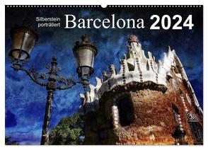 Barcelona (Wandkalender 2024 DIN A2 quer), CALVENDO Monatskalender von Silberstein,  Reiner