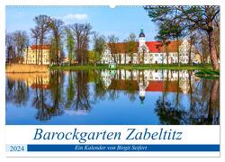 Barockgarten Zabeltitz (Wandkalender 2024 DIN A2 quer), CALVENDO Monatskalender von Seifert,  Birgit
