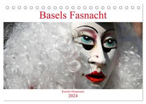 Basels Fasnacht (Tischkalender 2024 DIN A5 quer), CALVENDO Monatskalender von Heepmann,  Karolin