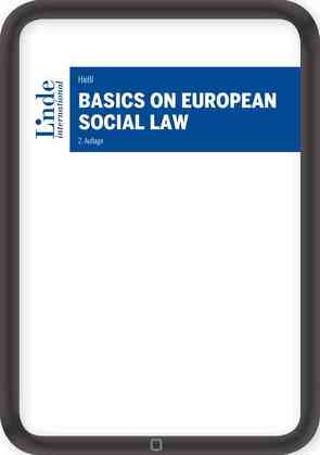 Basics on European Social Law von Hießl,  Christina