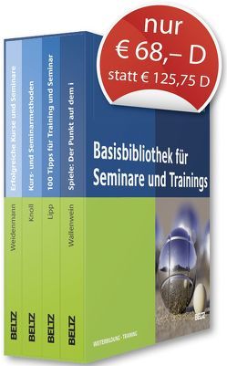 Basis-Bibliothek für Seminare und Trainings von Knoll,  Jörg, Lipp,  Ulrich, Wallenwein-Toelstede,  Gudrun F., Weidenmann,  Bernd