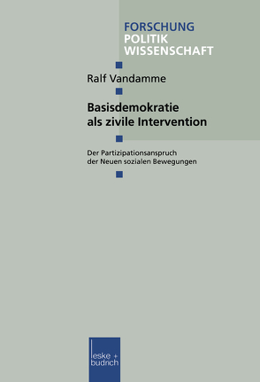 Basisdemokratie als zivile Intervention von Vandamme,  Ralf