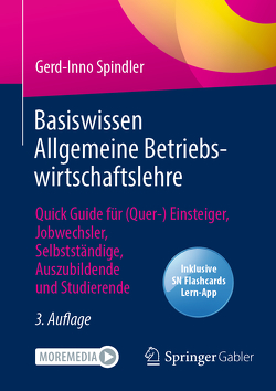 Basiswissen Allgemeine Betriebswirtschaftslehre von Spindler,  Gerd-Inno