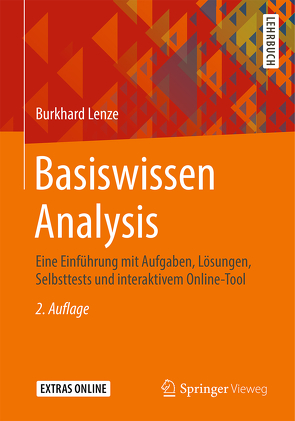 Basiswissen Analysis von Lenze,  Burkhard