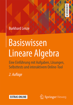 Basiswissen Lineare Algebra von Lenze,  Burkhard