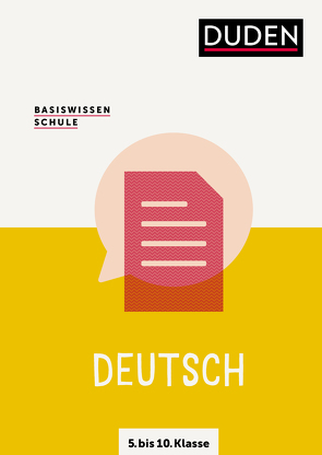 Basiswissen Schule – Deutsch 5. bis 10. Klasse von Felgentreu,  Simone, Langermann,  Detlef, Pews-Hocke,  Christa