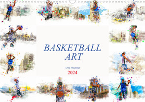 Basketball Art (Wandkalender 2024 DIN A3 quer) von Meutzner,  Dirk