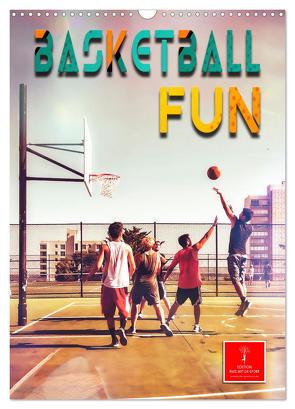 Basketball Fun (Wandkalender 2024 DIN A3 hoch), CALVENDO Monatskalender von Roder,  Peter