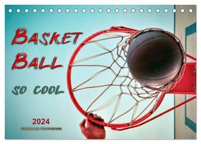 Basketball – so cool (Tischkalender 2024 DIN A5 quer), CALVENDO Monatskalender von Roder,  Peter