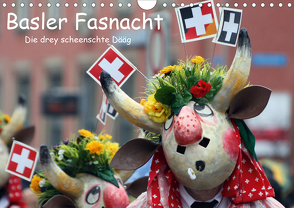 Basler Fasnacht – die drey scheenschte Dääg (Wandkalender 2021 DIN A4 quer) von Raab,  Karsten-Thilo