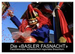 BASLER FASNACHT – Faszinierendes, schweizerisch regionales Brauchtum. (Wandkalender 2024 DIN A2 quer), CALVENDO Monatskalender von H. Wisselaar,  Marc