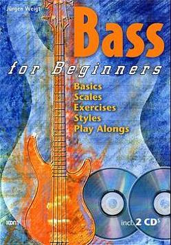 Bass for Beginners von Weigt,  Jürgen