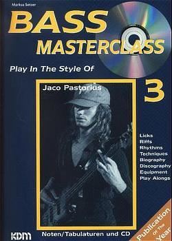 Bass Masterclass / Bass Masterclass Band 3 von Setzer,  Markus