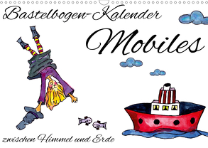 Bastelbogen-Kalender Mobiles – zwischen Himmel und Erde (Wandkalender 2020 DIN A3 quer) von Koepp,  Verena