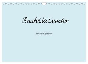 Bastelkalender – hell Blau (Wandkalender 2024 DIN A4 quer), CALVENDO Monatskalender von Tobias,  Nina