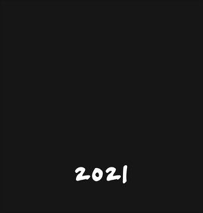Bastelkalender schwarz mittel Kalender 2021 von Heye