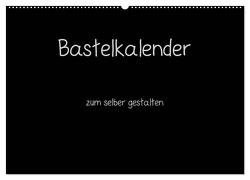 Bastelkalender – Schwarz (Wandkalender 2024 DIN A2 quer), CALVENDO Monatskalender von Pantau,  Peter