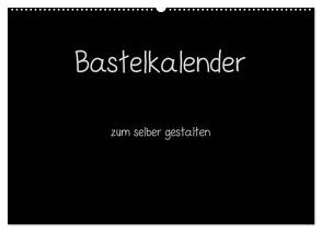 Bastelkalender – Schwarz (Wandkalender 2024 DIN A2 quer), CALVENDO Monatskalender von Pantau,  Peter