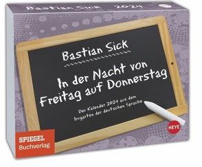 Bastian Sick Tagesabreißkalender 2024 von Bastian Sick