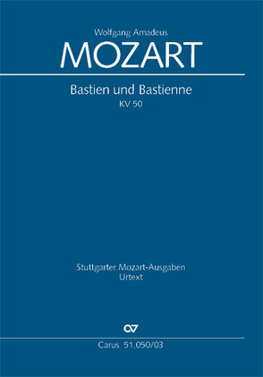 Bastien und Bastienne (Klavierauszug) von Mozart,  Wolfgang Amadeus