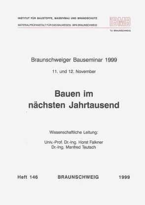 Bauen im nächsten Jahrtausend von Falkner,  Horst