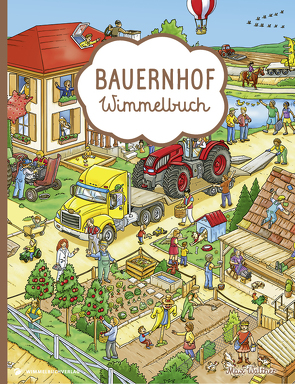 Bauernhof Wimmelbuch Pocket von Walther,  Max