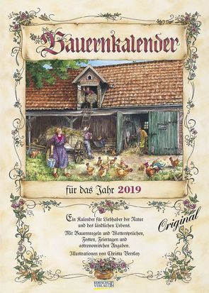 Bauernkalender 222719 2019 von Korsch Verlag