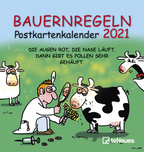 Bauernregeln 2021 – Postkarten-Kalender – Kalender-mit-Postkarten – zum-raustrennen – 16×17 von Holzach,  Alexander