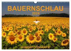 BAUERNSCHLAU 2024 (Wandkalender 2024 DIN A3 quer), CALVENDO Monatskalender von Hinterleitner,  Josef