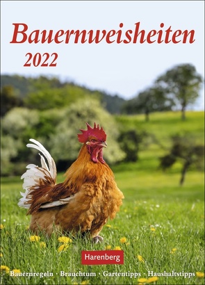 Bauernweisheiten Kalender 2022 von Dilling,  Jochen, Harenberg