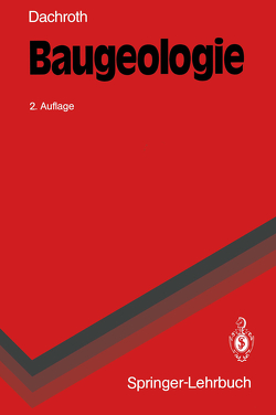 Baugeologie von Dachroth,  Wolfgang R.