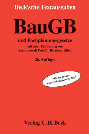 Baugesetzbuch von Stüer,  Bernhard