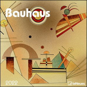 Bauhaus 2022 – Wand-Kalender – Broschüren-Kalender – 30×30 – 30×60 geöffnet – Kunst-Kalender