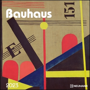 Bauhaus 2023 – Wand-Kalender – Broschüren-Kalender – 30×30 – 30×60 geöffnet – Kunst-Kalender