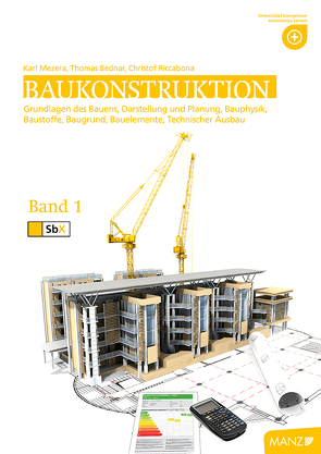 Baukonstruktion HTL I mit DVD von Bednar,  Thomas, Mezera,  Karl, Riccabona,  Cristof