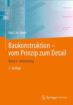 Baukonstruktion – vom Prinzip zum Detail von Alihodzic,  Bernes, Moro,  José Luis, Rottner,  Matthias, Schlaich,  Jörg, Weißbach,  Matthias